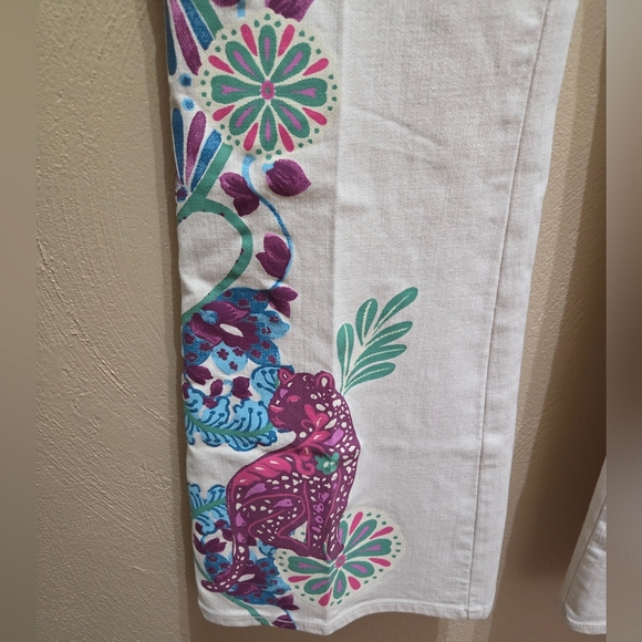 Johnny Was Jade The Flare Jean Leilana Size 29 - Picture 5 of 11